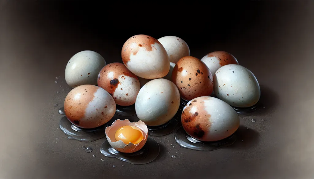 Culoare realistică a ouălor de rață