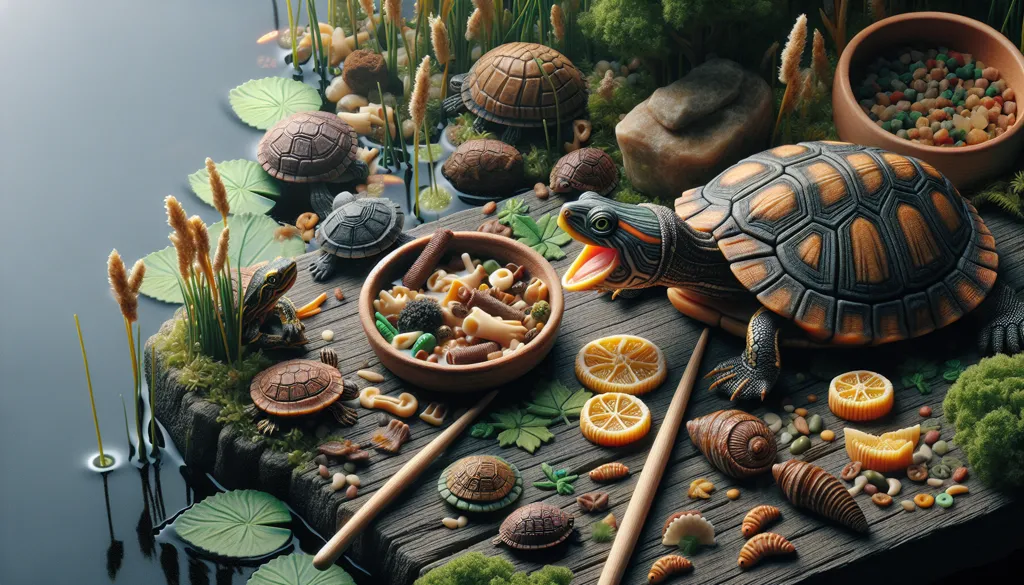 Hrana pentru țestoase realistic
