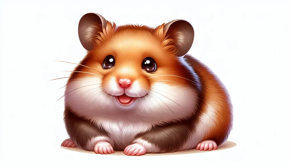 Imaginea ar trebui să arate un hamster sănătos și fericit realistic