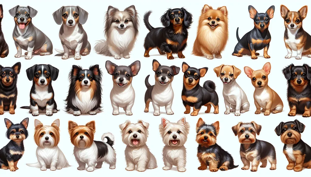 Lista și fotografii cu rase de câini de talie mică