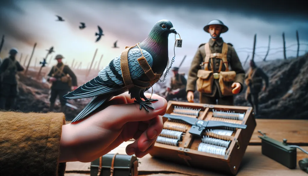 Porumbeii folosiți în context militar aspectul realistic